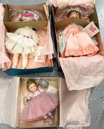 3 Madame Alexander Limited Edition Dolls - Tooth Fairy, Lucinda, Degas Girl - Unused In Boxes