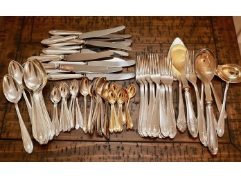 Large Silverware Flatware Lot