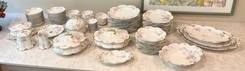 Set Of Antique Haviland Limoges China - Over 85 Pieces