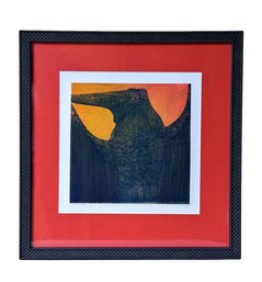 Framed Lithograph Print - Signed