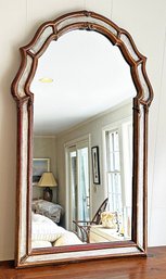 LaBarge Bronzed Gesso On Wood Wall Mirror