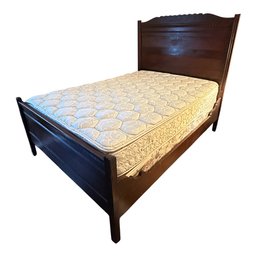 Antique 19th C Victorian Eastlake Bed - Full Size