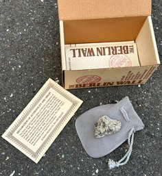 Collectible Authentic Piece Of The Berlin Wall - With COA