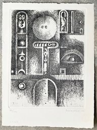 Marcelo Bonevardi (Argentinian, 1929-1994) Etching 'facade' - Signed / Numbered