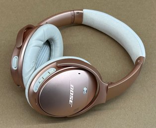 Limited Edition Bose Quietcomfort 35 II Wireless Headphones In Rose Gold ($350)