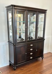 Home Elegance Marston Buffet & Hutch - In Dark Cherry ($3200)