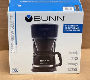Bunn SBS Speed Brew Select 10-Cup Coffee Maker - In Black - Never Used In Box ($120)