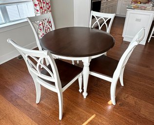 Canadel Solid Birch Round Table And 4 Chairs ($3575)