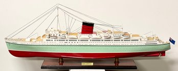 RMS Caronia Wooden Ship Model - 35' Long - High Quality / Hand Made