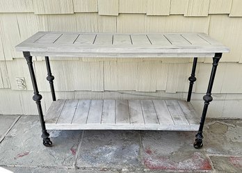 Butler Fontainebleau Industrial Chic Console Table ($1000)