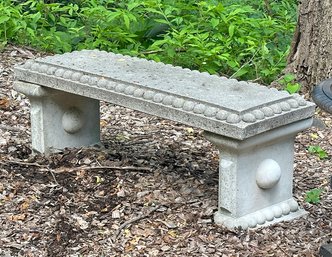 Concrete Windsor Bench