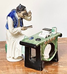 Chinese Shiwan Porcelain Figurine Of An Educator