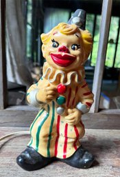 Vintage 1960's-1970's Flora-Lux (France) Clown Light