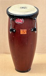 World Beat Percussion Conga Drum - In Mahogany - 21' Tall