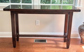 Large Lexington Artisica Rustic Wooden Console Table