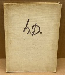 Honore Daumier 240 Lithographs Hardcover Folio (1946, First Edition)