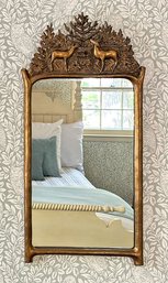 Carvers Guild The Deer Who Eat My Hosta Mirror - Designed By Carol Canner