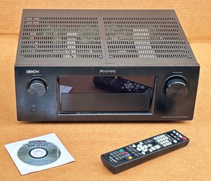 Denon AVR-3313CI Network-ready 7.2 Channel 4K AV Home Theater Receiver With Remote ($1200 MSRP)
