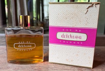Vintage 1950's Revillon Detchema Eau Du Cologne - With The Original Box