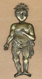 Large Antique Silver/Metal Catholic Italian Ex-Voto Baby - 10' Tall