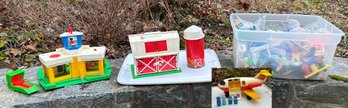Vintage Fisher-Price Sets & Accessories - Farm & Airport
