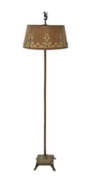 1920's Bronze Art Deco Floor Lamp From The Artistic Brass & Bronze Works