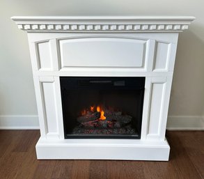 Charmglow 23EF010GRA Electric Fireplace / Infrared Quartz Heater