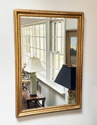 Vintage Gold Carved Wood Framed Mirror