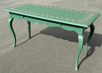 French Country Hand-Painted Dining Table - 58' X 26'