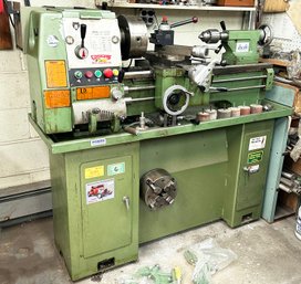 Grizzly LD-1224 Gap Bed Lathe With Documentation, Bits, Etc