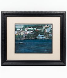 Nicely Framed Helena Bosse Seascape Print