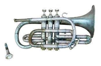 F. Jaubert & Cie (Paris) Coronet For Lyon & Healy - Circa 1910 - With Case & Mouthpiece