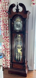 Howard Miller Presidential Cherry Tall Case Grandfather Clock - Original Cost $5000