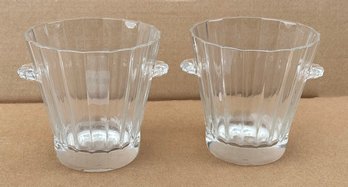 Pair Of Villeroy & Boch Paloma Picasso Small Crystal Ice Buckets