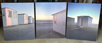 Rare 1999 Ikea Salla Prints On Board - Set Of 3