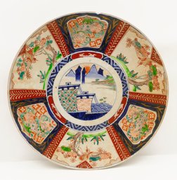 Antique Meiji Period Japanese Imari Platter / Charger