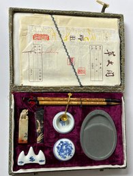 Vintage Chinese Calligraphy / Writing Set  - Unused