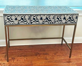 Anthropologie Lalita Hand Inlay Desk