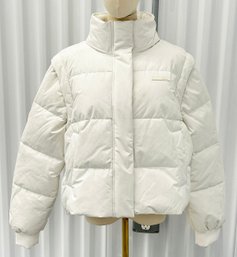 Tala Storm Multiway 3-in-1 Puffer Jacket In White - Size Women's Medium - Excellent With Tags