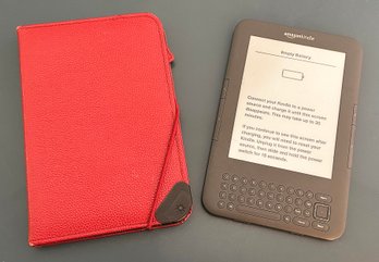 Amazon Kindle (3rd Generation) With Case
