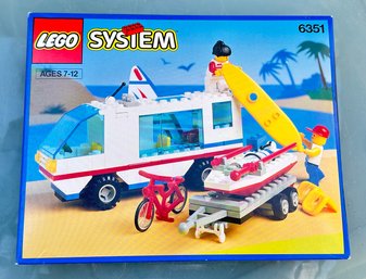 Rare Unopened 1992 Lego Set - Surf N' Sail Camper (#6351)