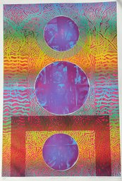 Large 1978 Shigeru Narikawa Aquatint Etching - Signed - 30' X 41.5'