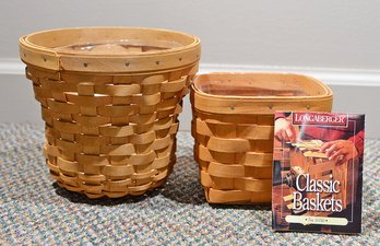 Pair Of Handmade Longaberger Baskets