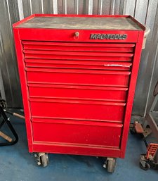 Vintage Mac Tools 7-Drawer Rolling Tool Box