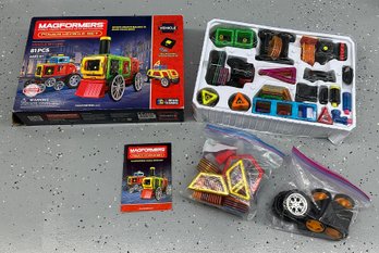 Magformer Power Vehicle Set - Complete In Box ($200) - With Additional Pieces