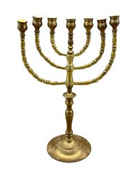 Vintage Brass Menorah