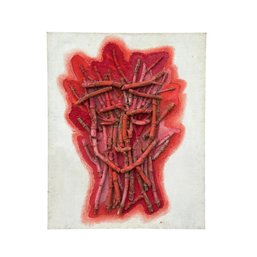 Dimitry Merinoff (Russian/NYC, 1896 -1971) Mixed Media On Canvas - Untitled - MOMA