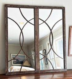 Mitchell Gold & Bob Williams Wood Framed Wall Mirror