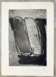 Armando Morales (Nicaraguan, 1927-2011)  Aquatint/Etching On Paper 'Landscape'