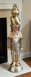 Large 49' Lighted Resin Christmas Nutcracker